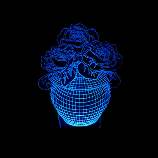 3D Lamp Visual Light